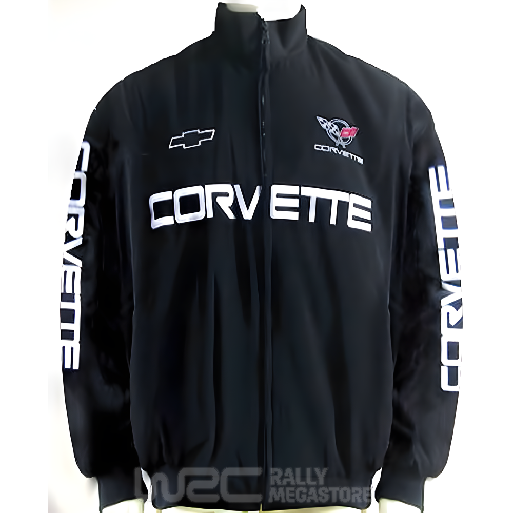 BLOUSON CHEVROLET CORVETTE NOIR | WRC Rally Mega.Store