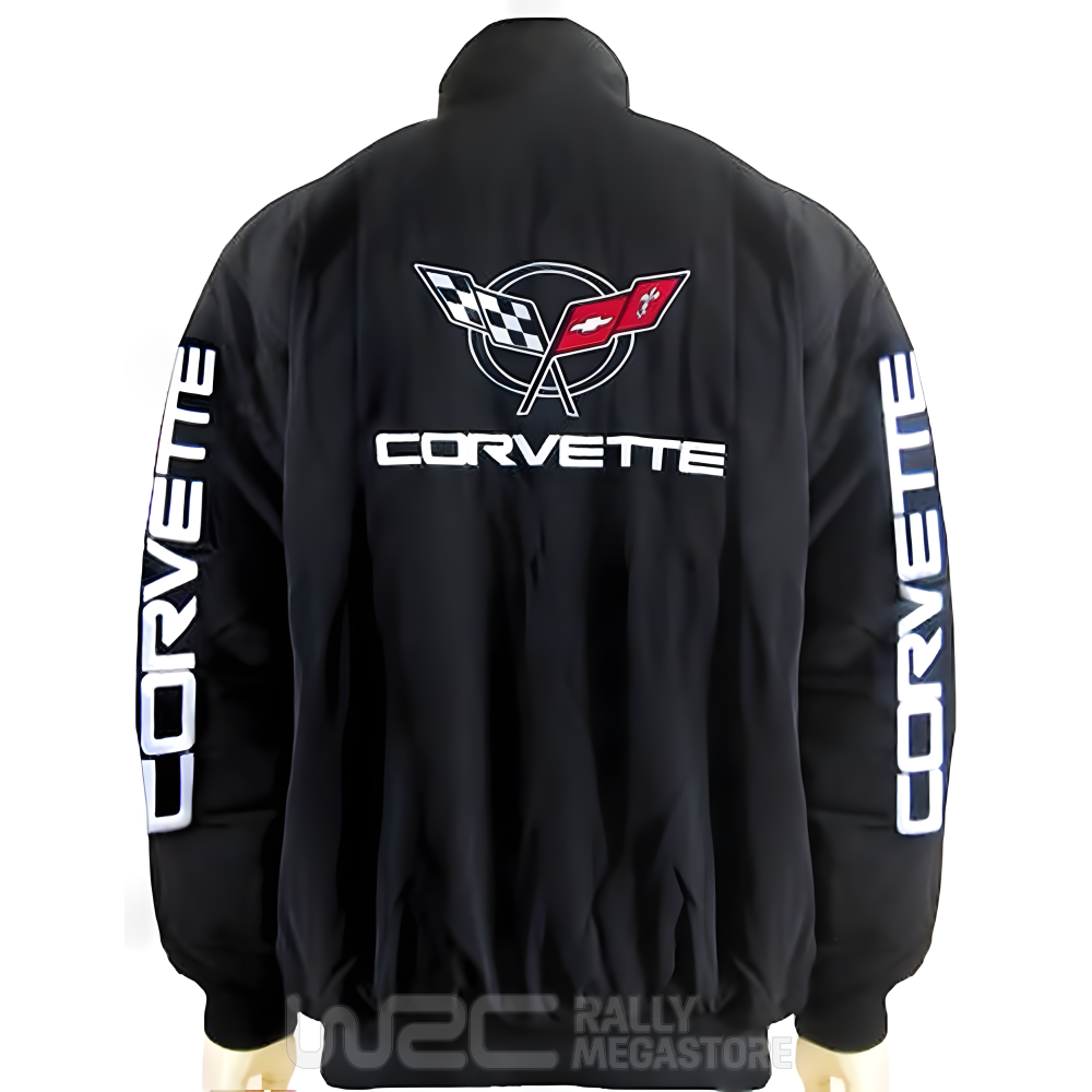 BLOUSON CHEVROLET CORVETTE NOIR | WRC Rally Mega.Store
