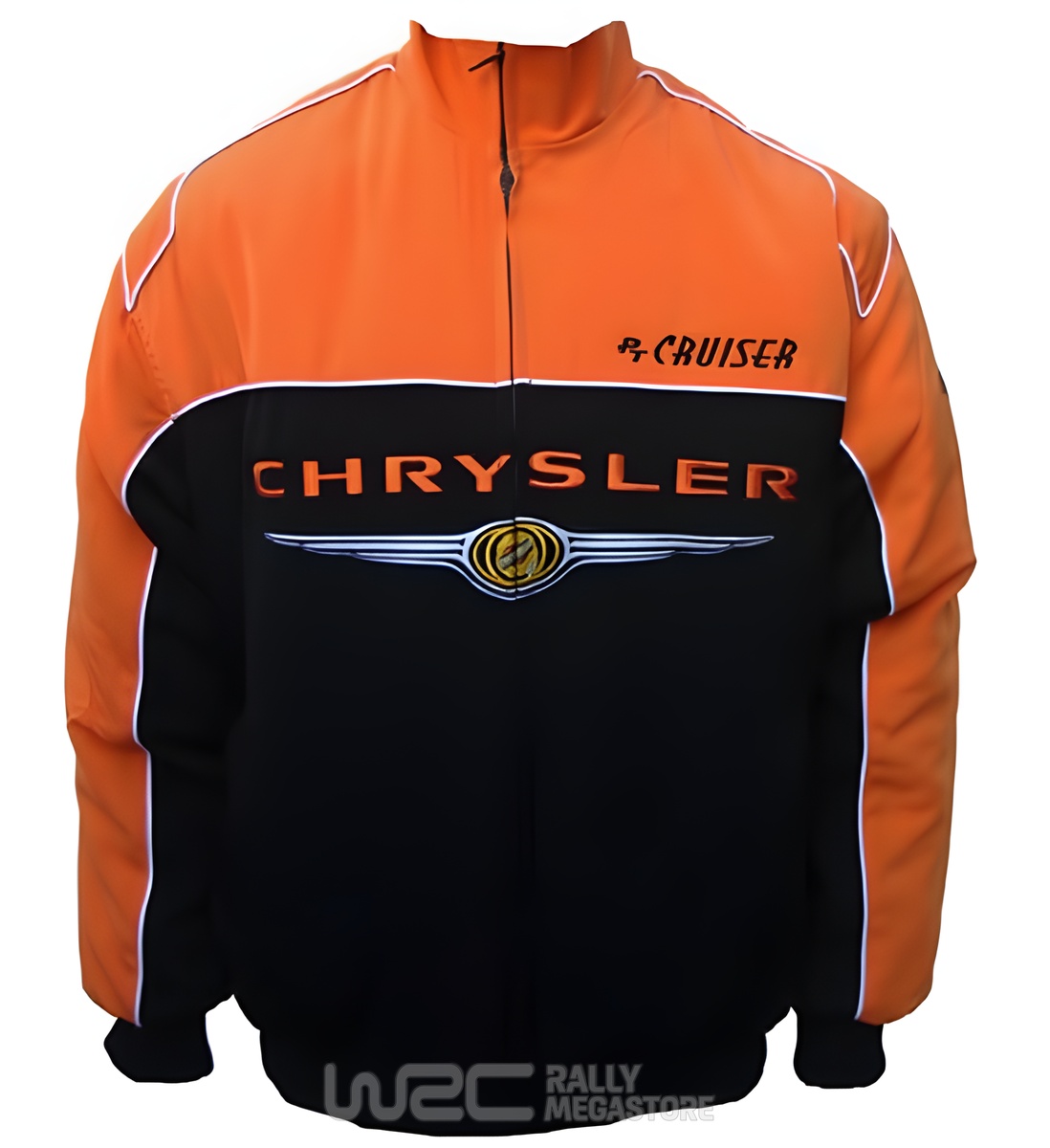 BLOUSON CHRYSLER PT CRUISER ORANGE ET NOIR | WRC Rally Mega.Store
