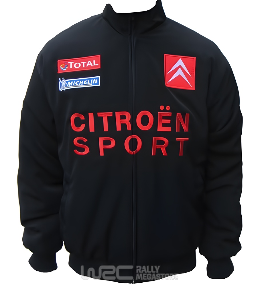 BLOUSON CITROEN SPORT NOIR | WRC Rally Mega.Store