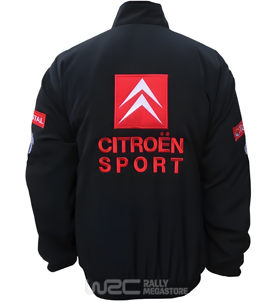 BLOUSON CITROEN SPORT NOIR | WRC Rally Mega.Store