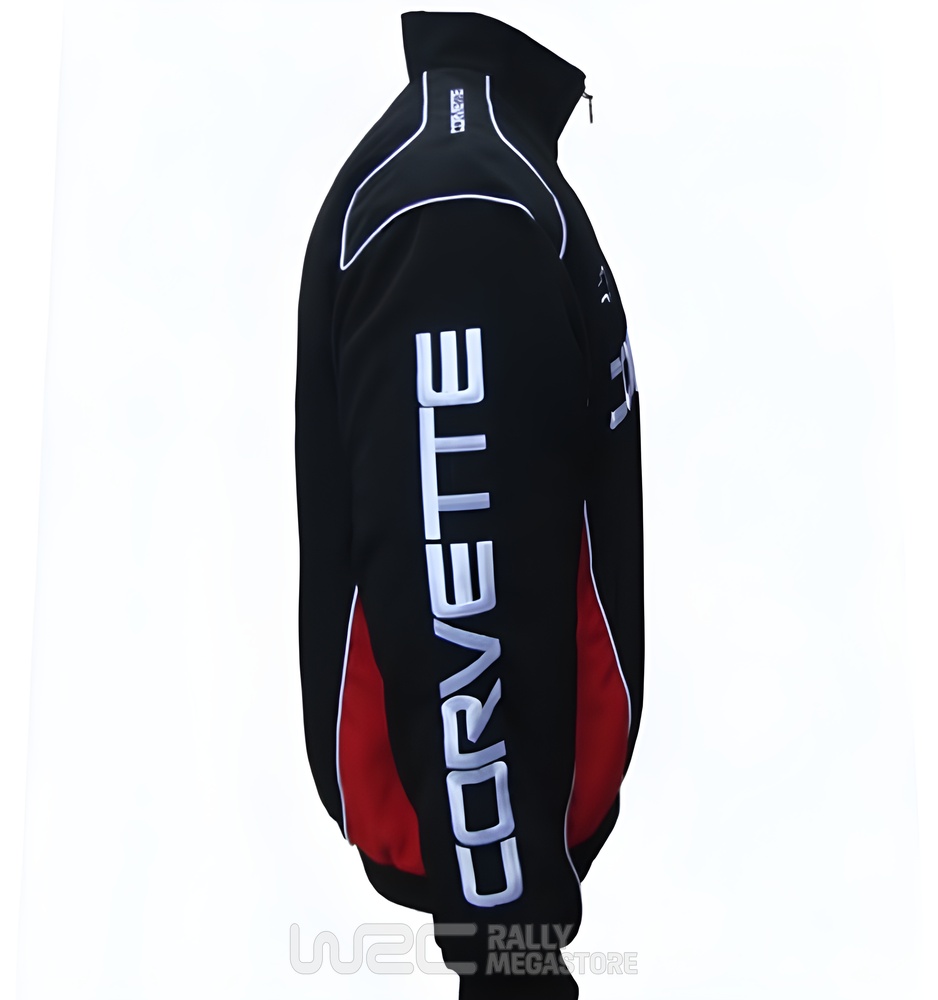 BLOUSON CORVETTE NOIR ET ROUGE | WRC Rally Mega.Store
