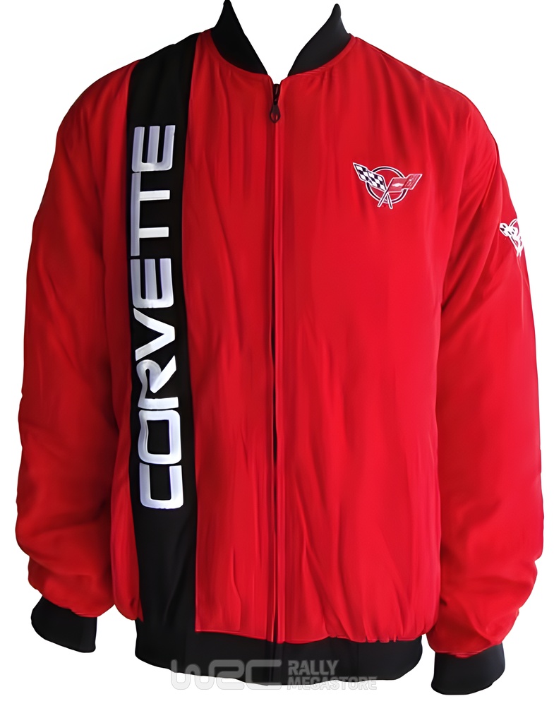 BLOUSON CORVETTE ROUGE | WRC Rally Mega.Store