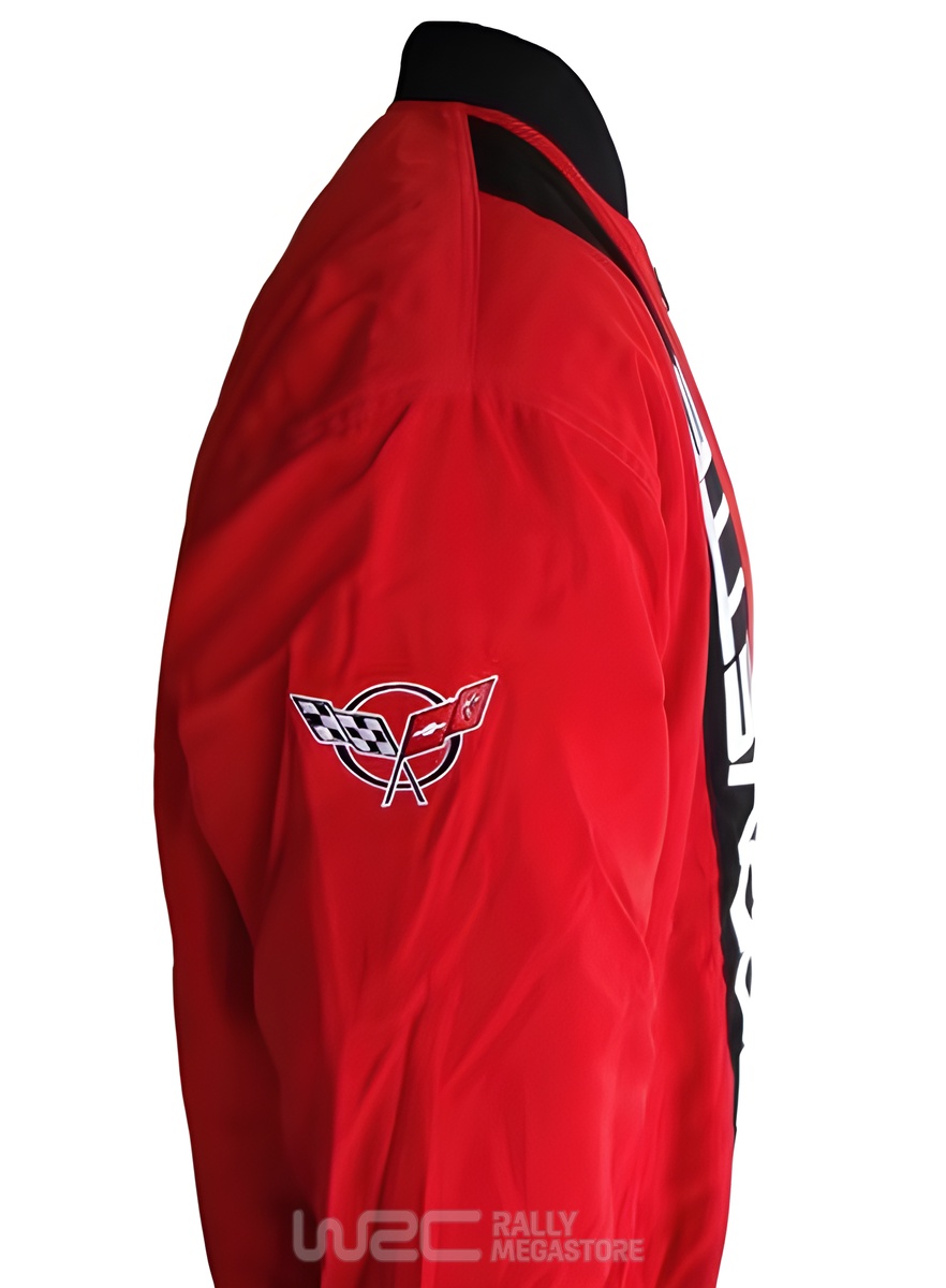 BLOUSON CORVETTE ROUGE | WRC Rally Mega.Store