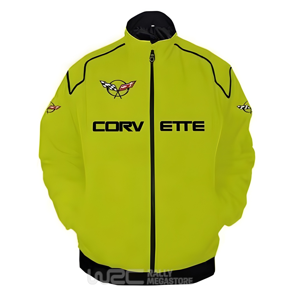BLOUSON CORVETTE JAUNE | WRC Rally Mega.Store