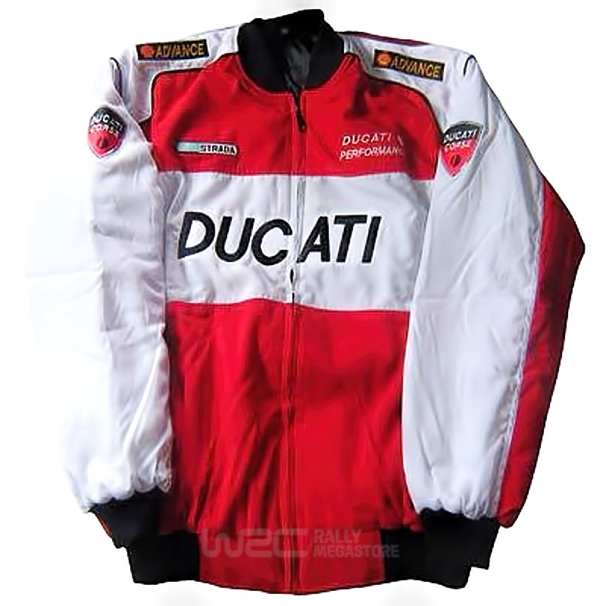 BLOUSON DUCATI BLANC ET ROUGE | WRC Rally Mega.Store