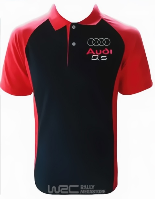 Polo AUDI Q5 NOIR/ROUGE Collection AUDI à 19,99€