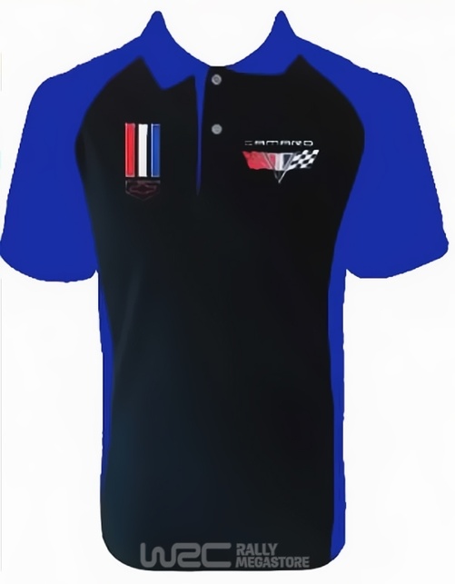 Polo CAMARO NOIR/BLEU Collection Auto à 19,99€
