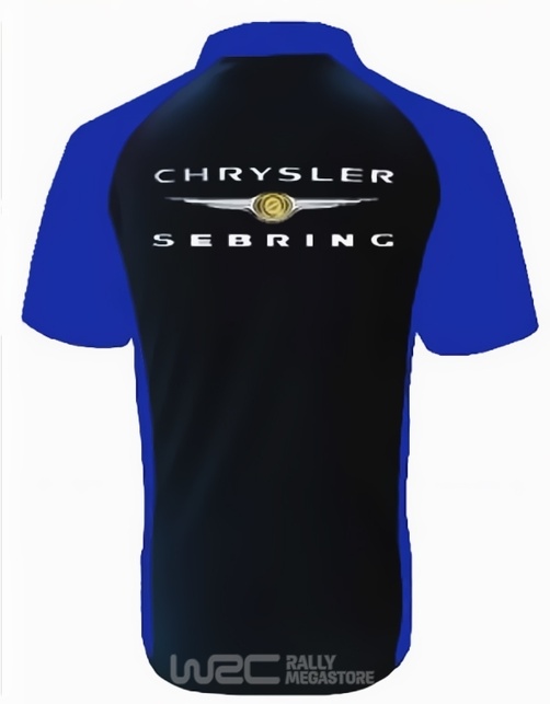 Polo CHRYSLER SEBRING NOIR/BLEU Collection CHRYSLER