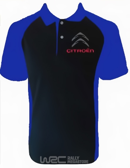 Polo CITROEN NOIR/BLEU Collection CITROEN à 19,99€