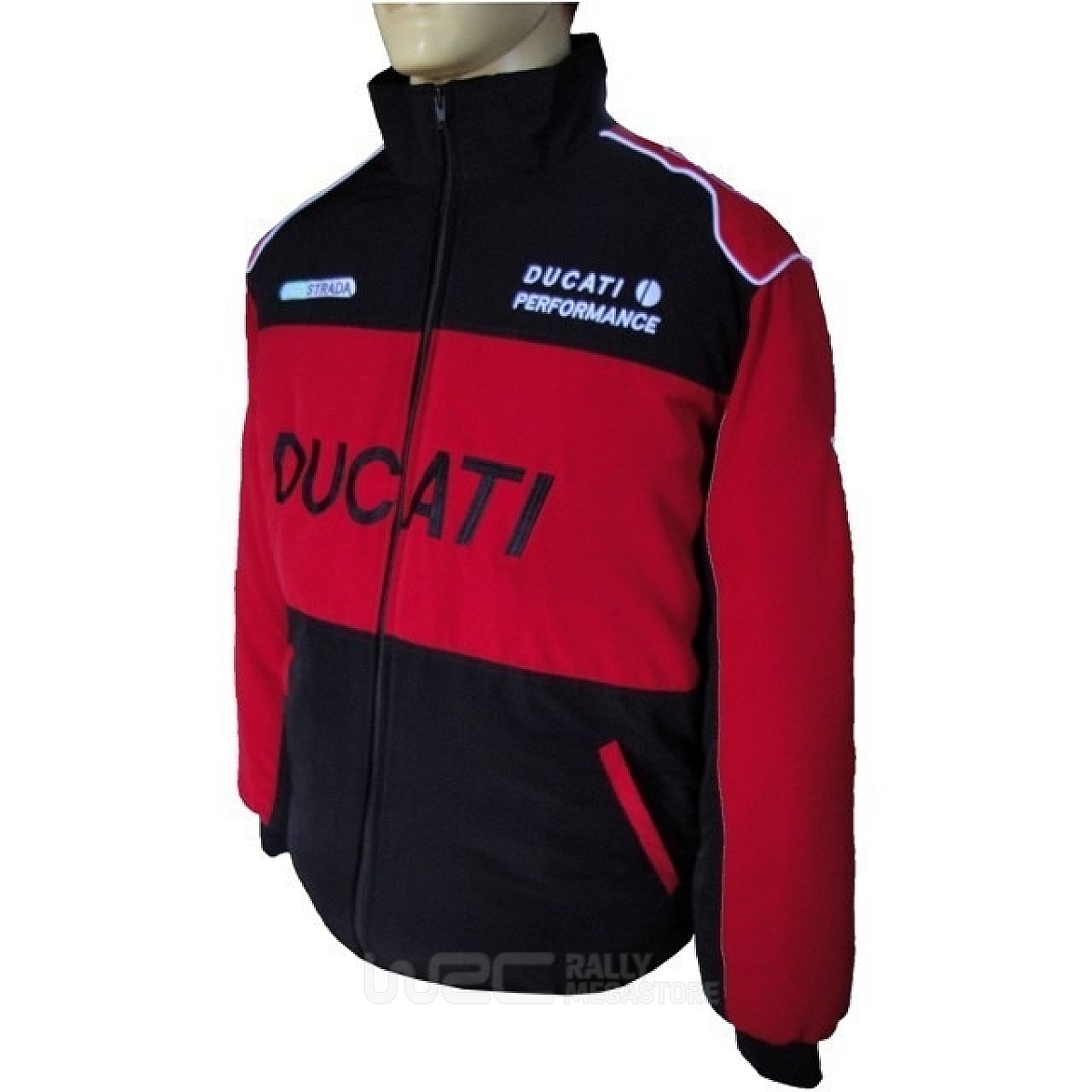 BLOUSON DUCATI NOIR ET ROUGE | WRC Rally Mega.Store
