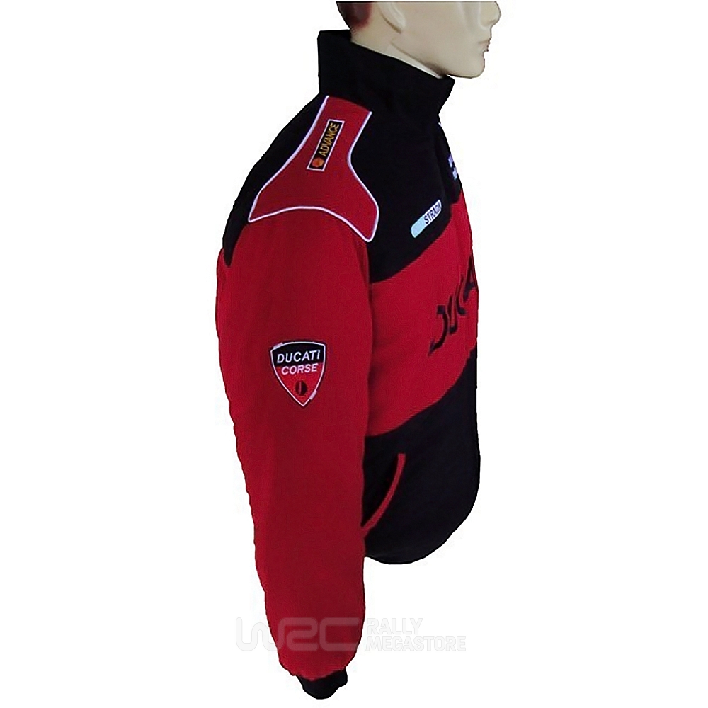 BLOUSON DUCATI NOIR ET ROUGE | WRC Rally Mega.Store
