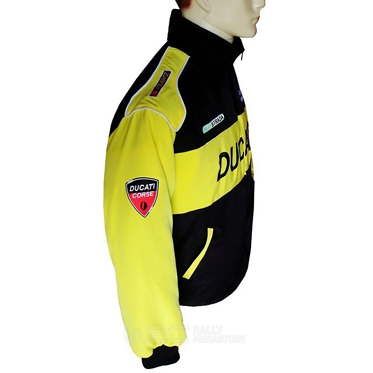 BLOUSON DUCATI NOIR ET JAUNE | WRC Rally Mega.Store