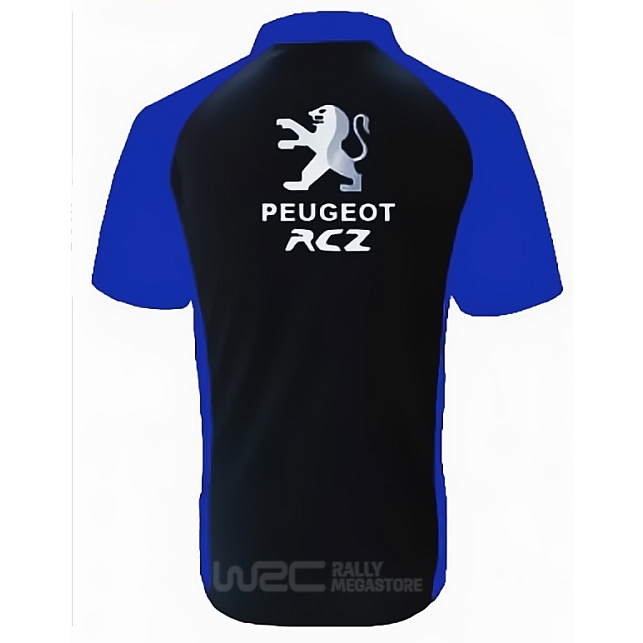 Polo PEUGEOT RCZ NOIR/BLEU Collection PEUGEOT à 19,99€
