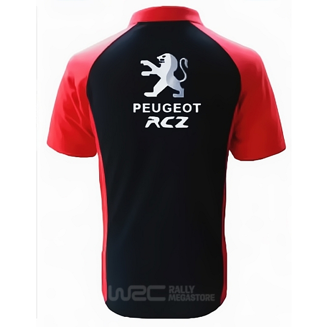 Polo PEUGEOT RCZ NOIR/ROUGE Collection PEUGEOT à 19,99€