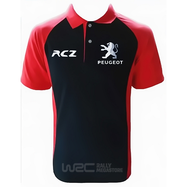 Polo PEUGEOT RCZ NOIR/ROUGE Collection PEUGEOT à 19,99€
