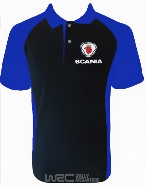 Polo SCANIA NOIR/BLEU Collection SCANIA à 19,99€