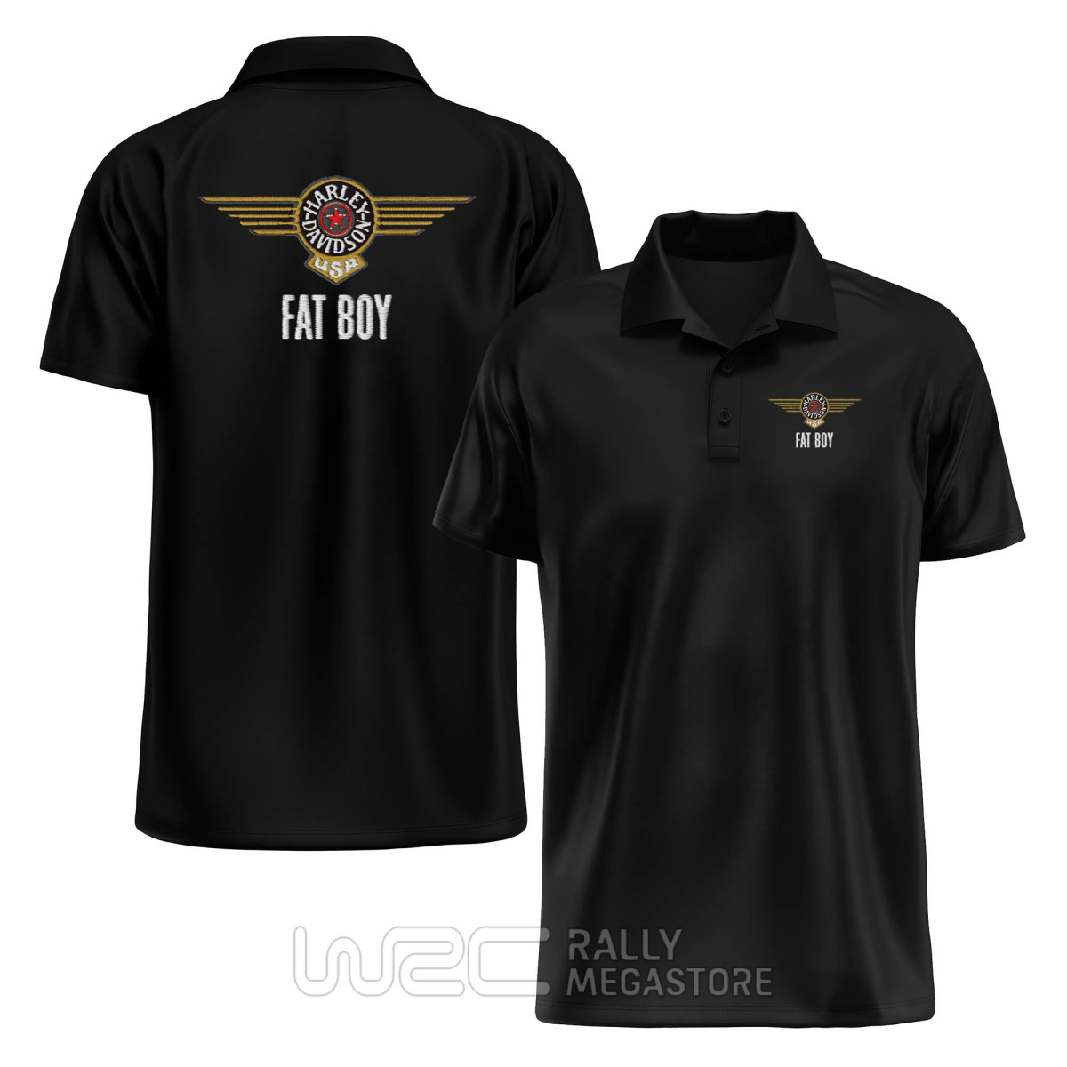 Polo Harley Davidson Fatboy Wing : Performance et Style !