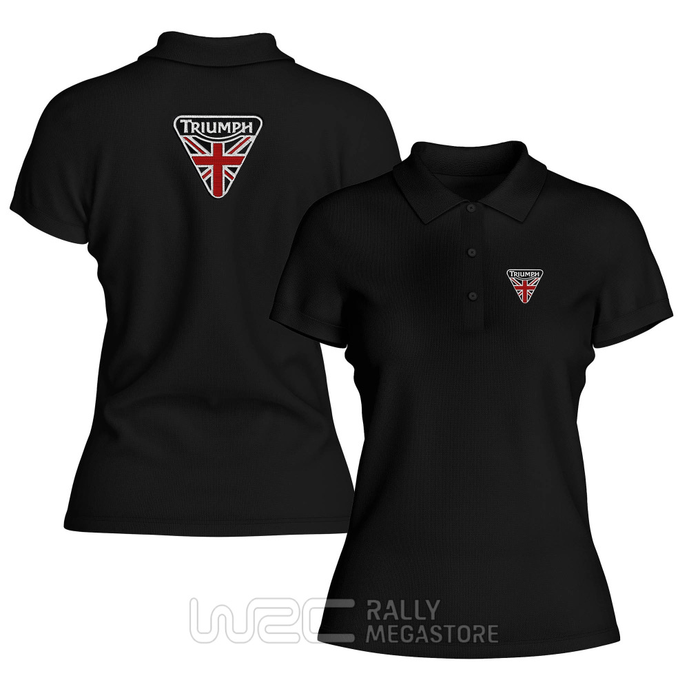 Polo Femme Triumph UK Flag : Performance & Style
