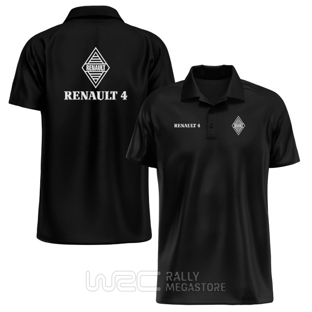 Polo RENAULT 4 : L'Élégance du Rallye !