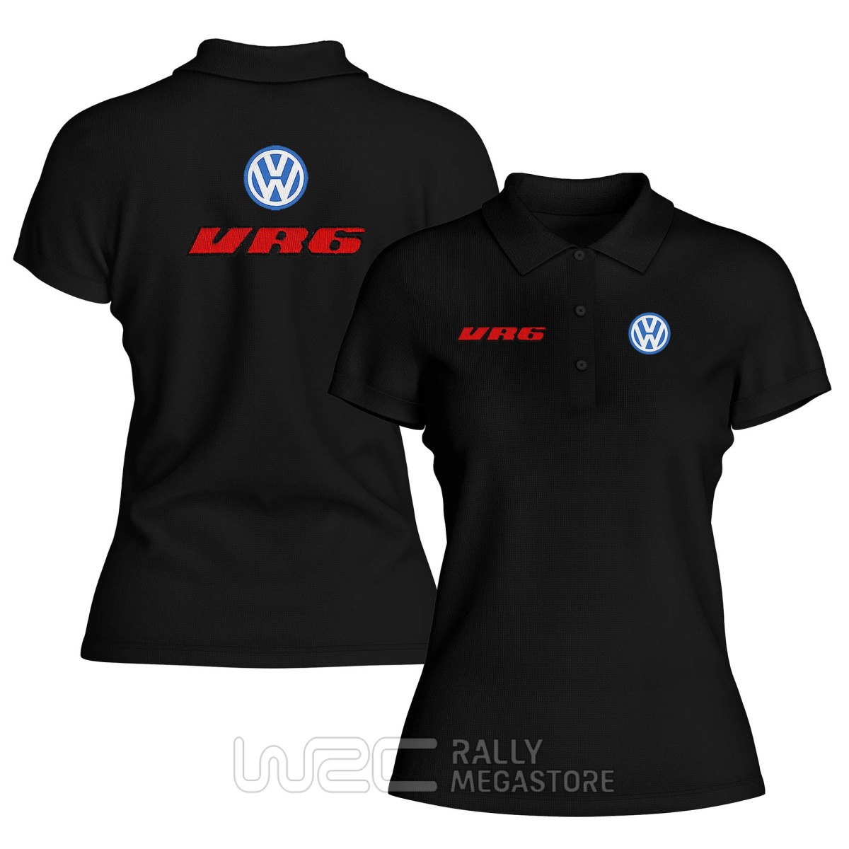 Polo Femme VW VR6 : Précision Coton & Adrénaline !
