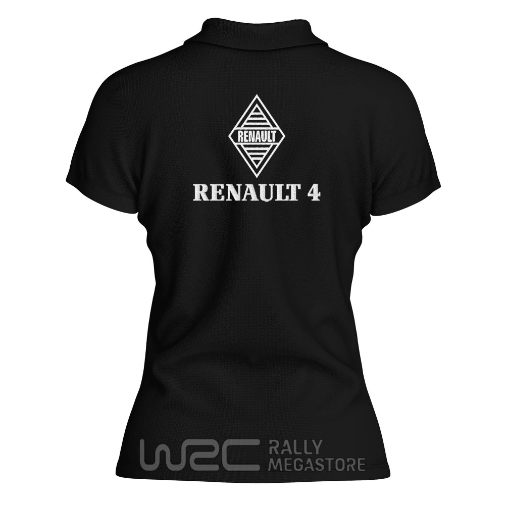 Polo Femme R4: L'Élégance Coton du Rallye