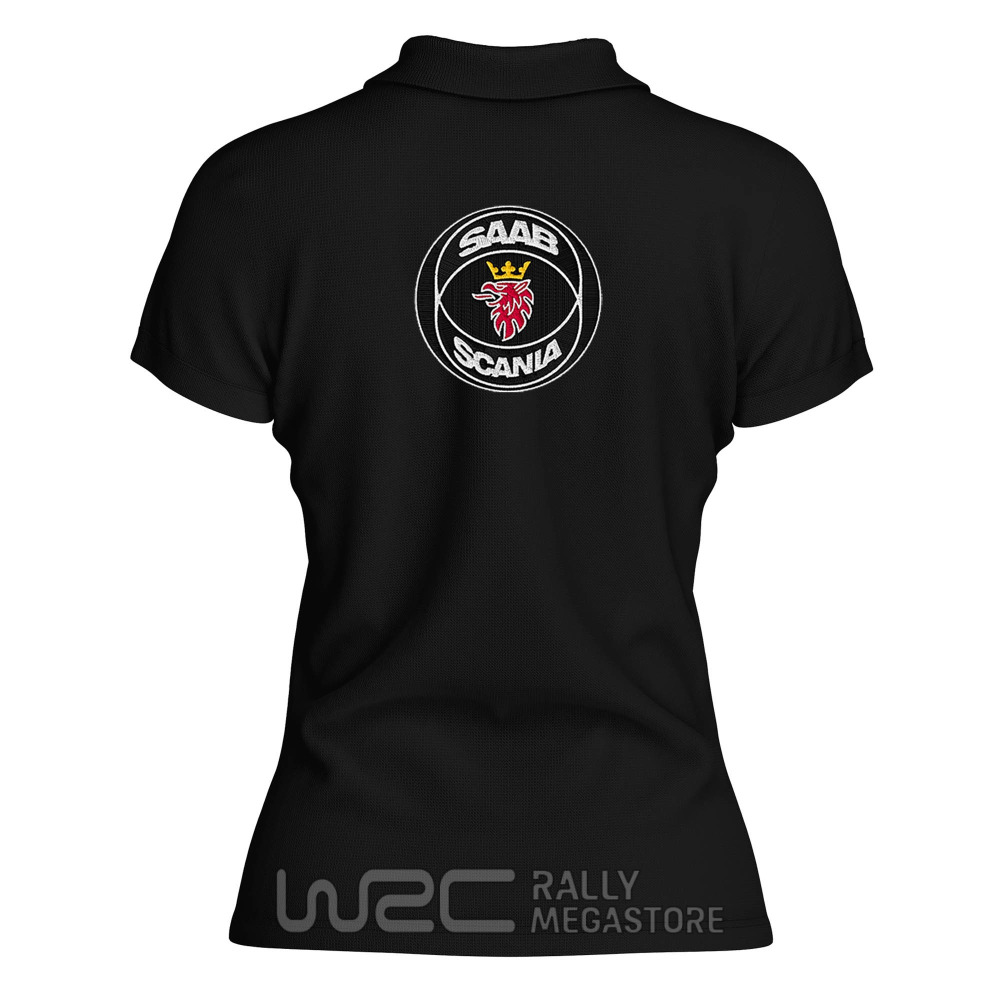 Polo Femme SAAB SCANIA : Précision & Confort Rallye