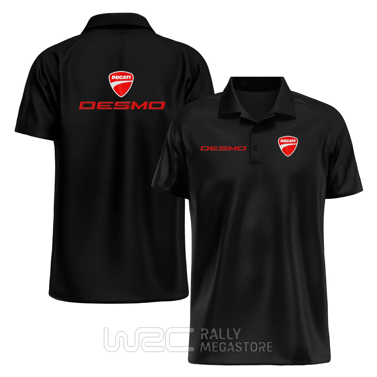Polo Ducati Desmo : Précision & Adhérence 🏁