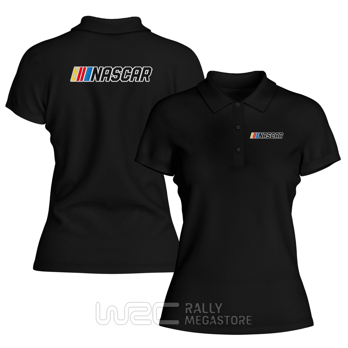 Polo Femme NASCAR : Performance Coton 5 Couleurs