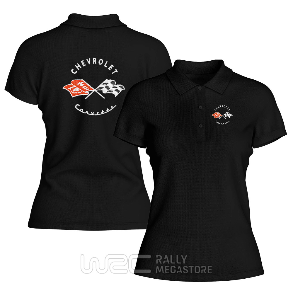 Polo Femme Corvette C1 Old : Performance Coton