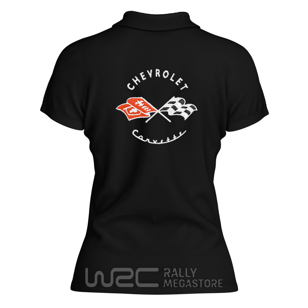 Polo Femme Corvette C1 Old : Performance Coton