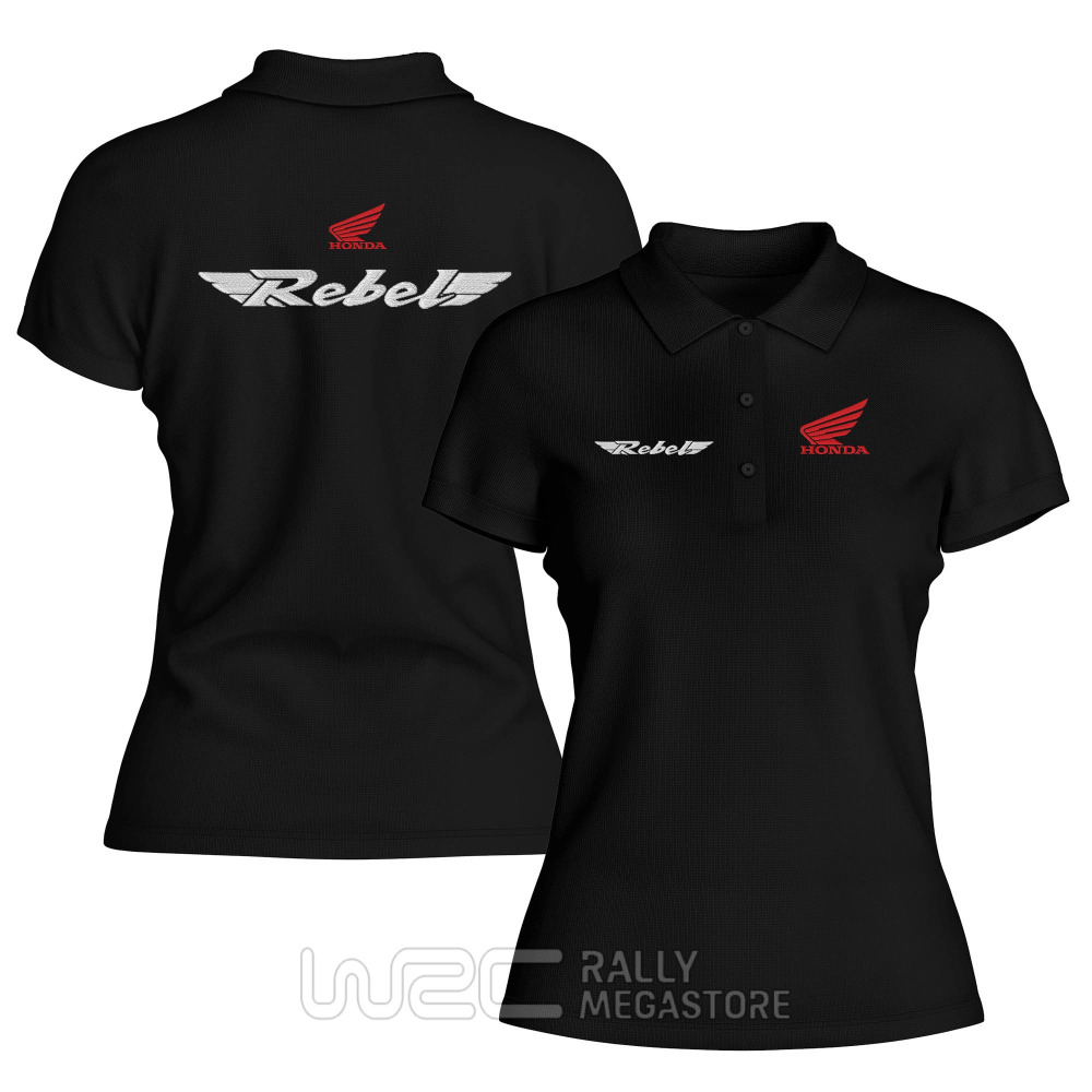 Polo Femme Honda Rebel : Précision & Aventure