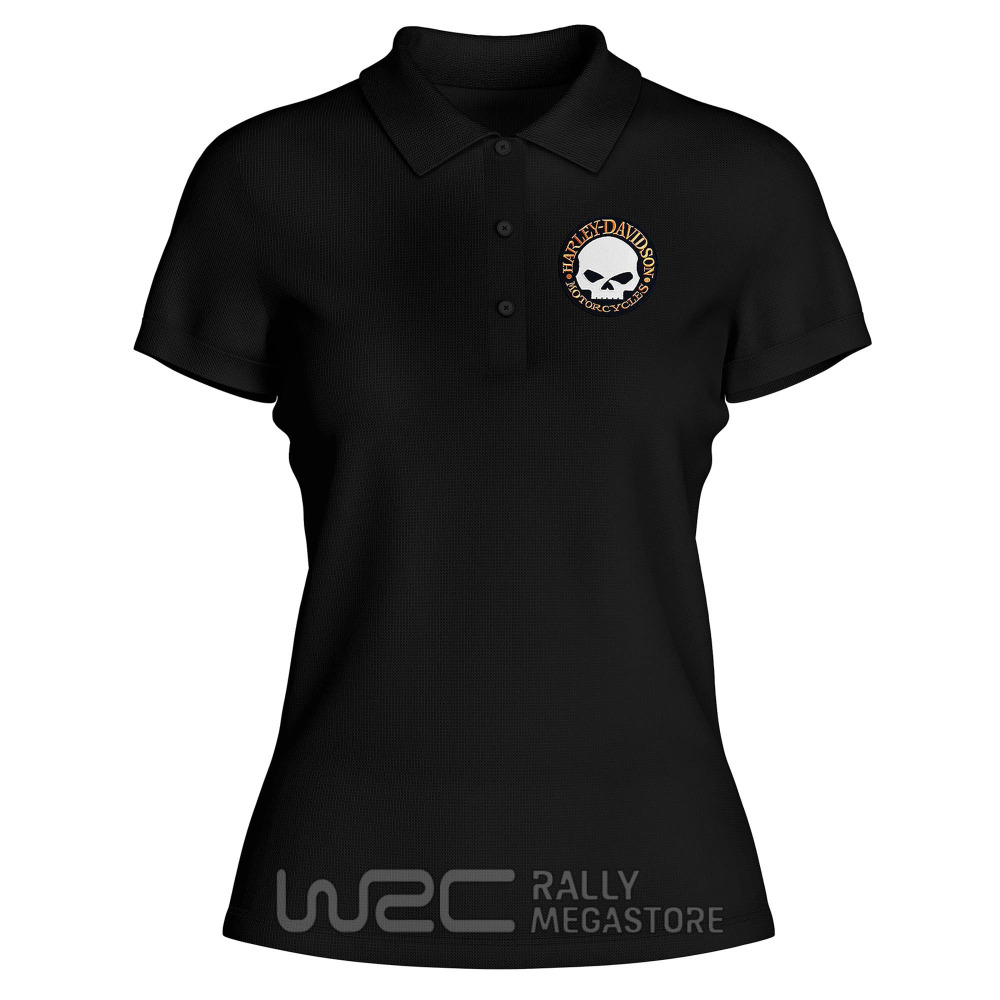 Polo Femme Harley Davidson Skull : Performance & Style