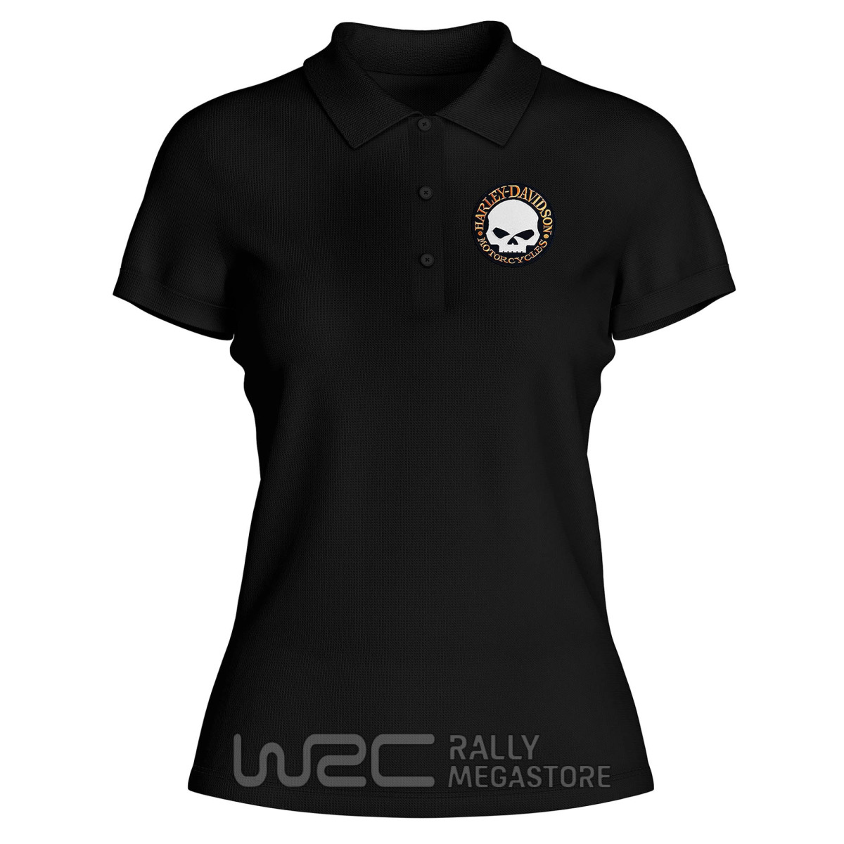 Polo Femme Harley Davidson Skull : Performance & Style