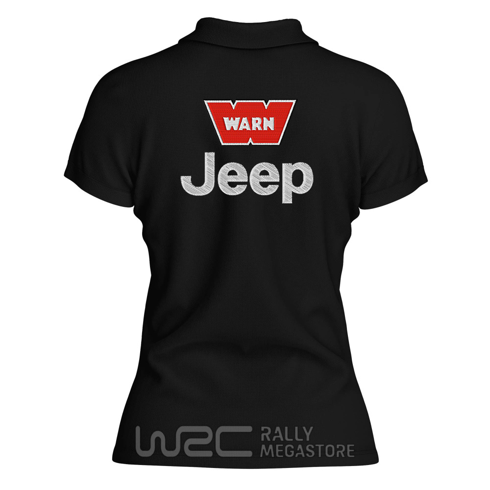 Polo Femme JEEP WARN : Précision Rallye !