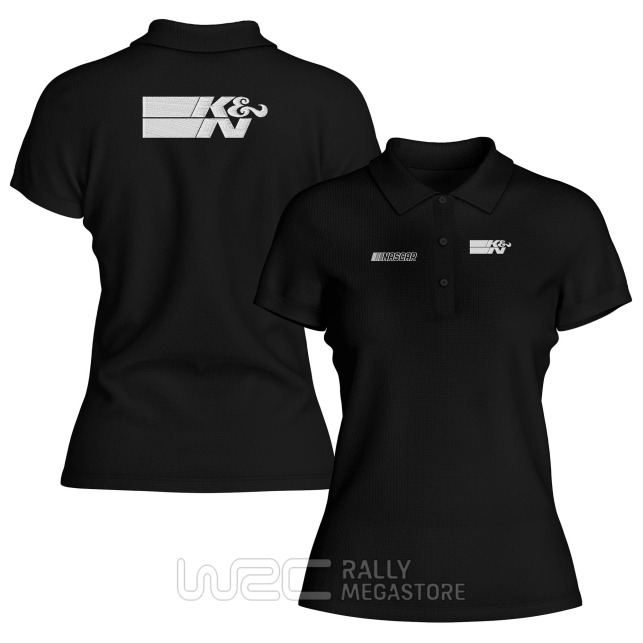 Polo Femme K&N NASCAR : Performance et Style !