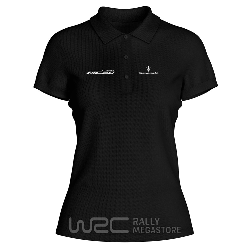 Polo Femme Maserati MC20 Cielo: Précision & Adhérence