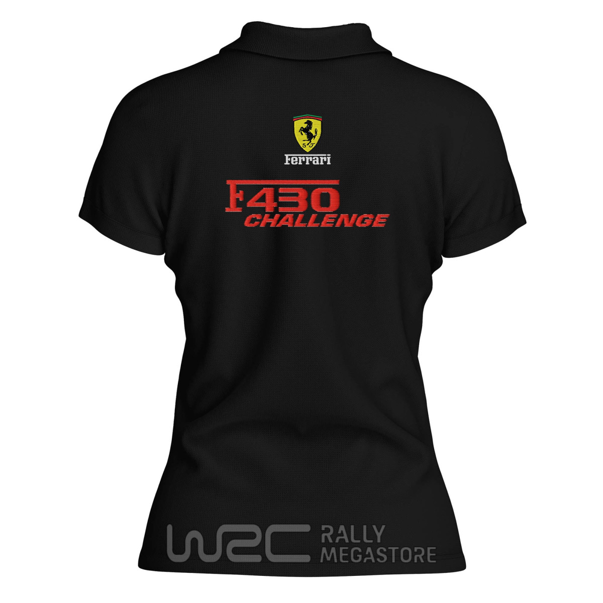 Polo Femme Ferrari F430 : Précision & Passion Course