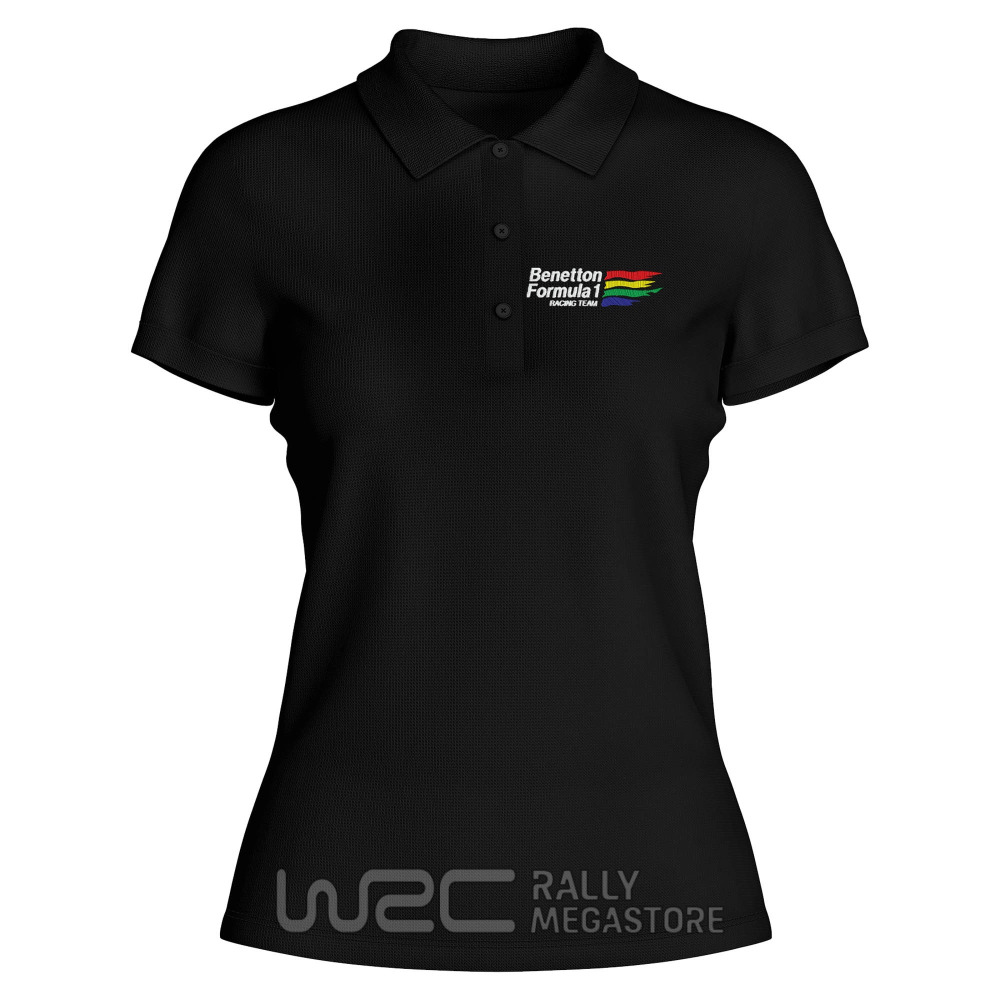 Polo Femme BENETTON F1 : Performance & Style Course