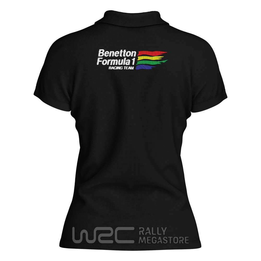 Polo Femme BENETTON F1 : Performance & Style Course