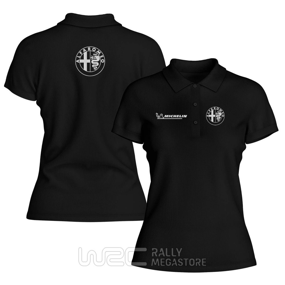 Polo Femme Alfa Romeo Michelin : Précision & Passion