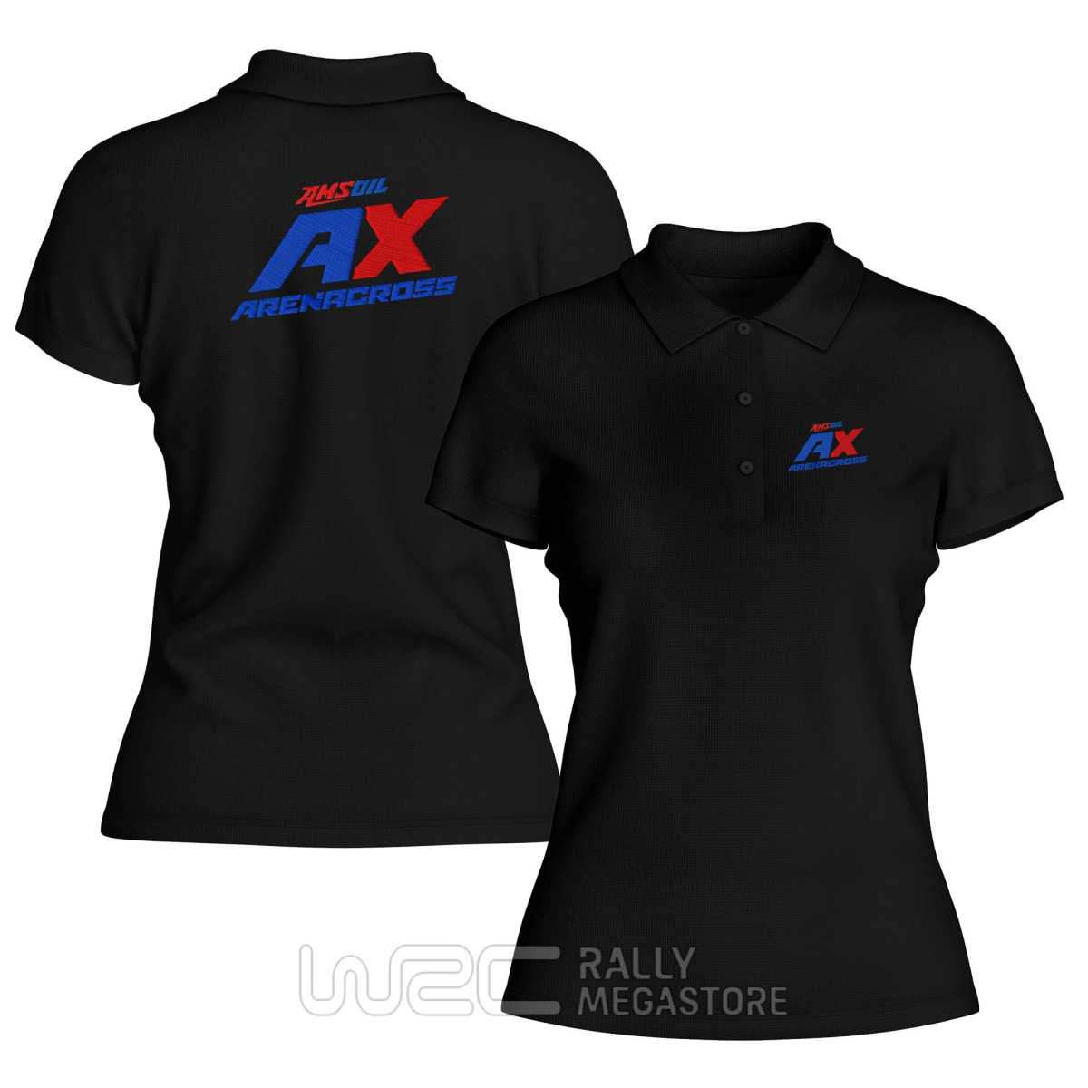 Polo Femme AMS Oil Motocross : Performance et Style Rallye