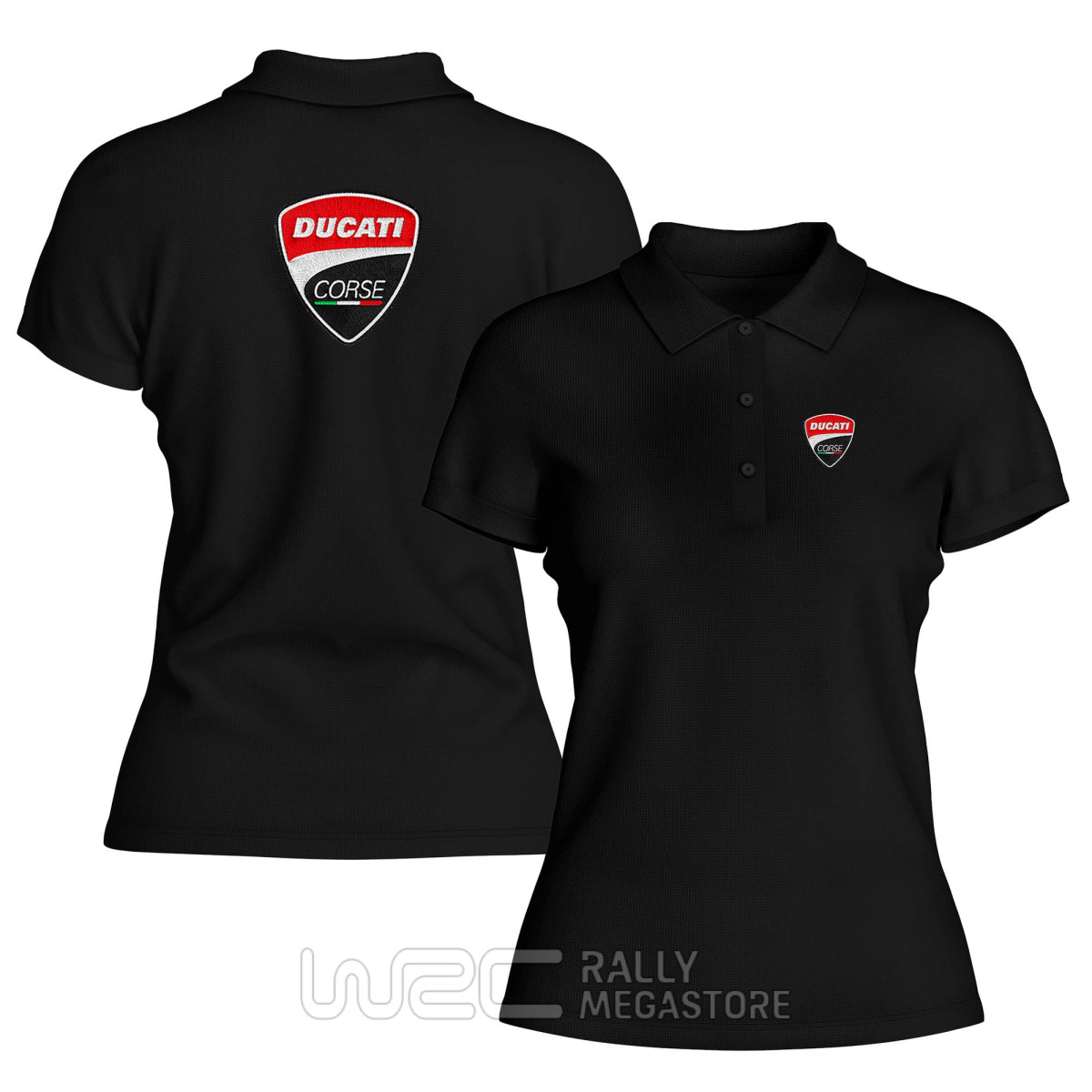 Polo Femme Ducati Corse : Précision & Vitesse