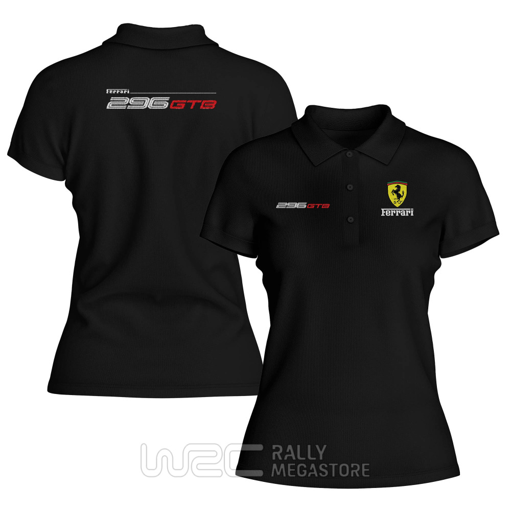 Polo Femme Ferrari 296 GTB : Performance et Style