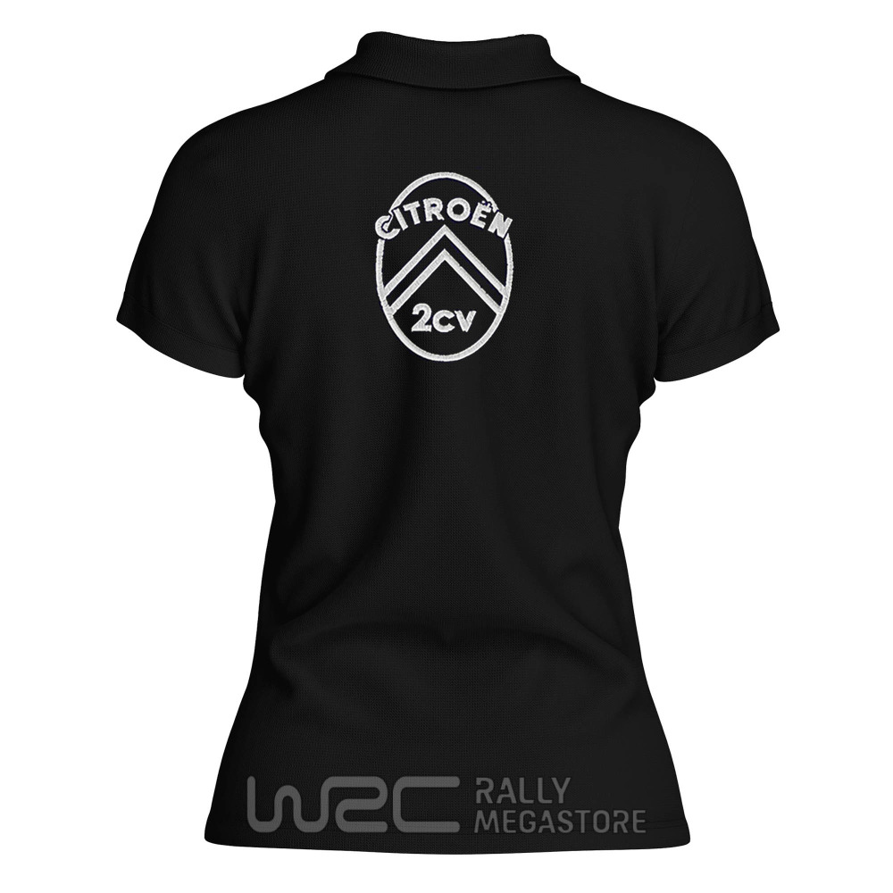 Polo Femme Citroën 2CV : L'Esprit Rallye !