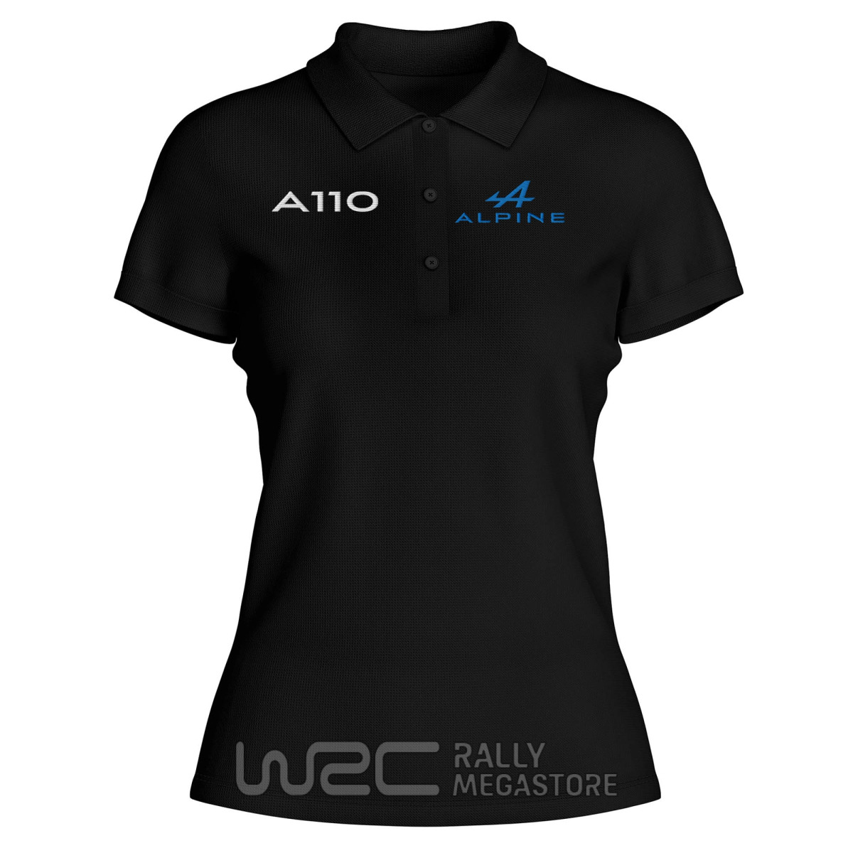 Polo Femme Alpine A110 : Précision Rallye