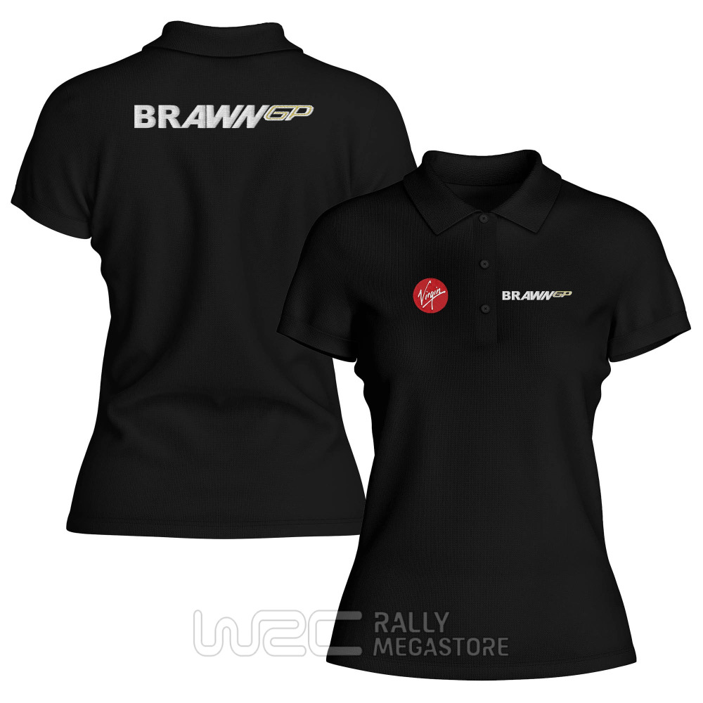 Polo Femme BRAUN GP : Précision & Adhérence Style!