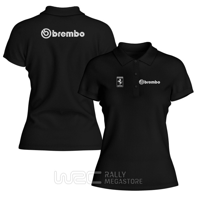 Polo Femme BREMBO FERRARI : Précision & Adhérence