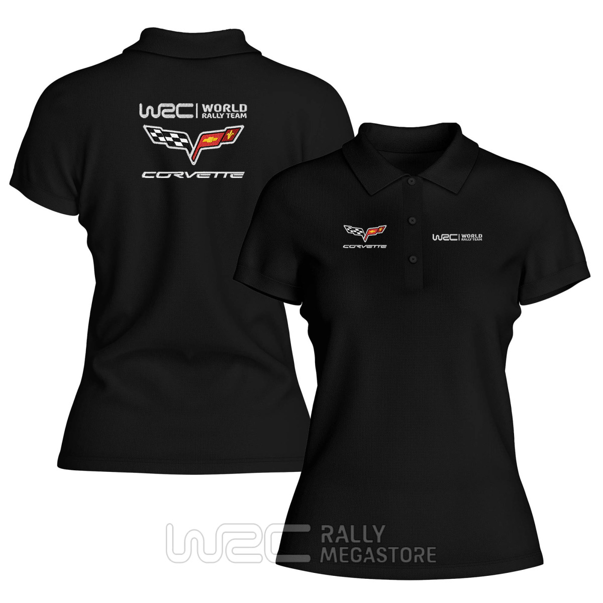 Polo Femme Corvette Team WRC C6 : Performance et Style