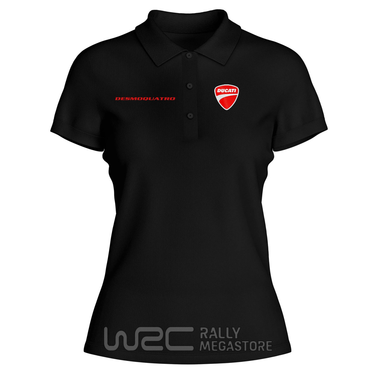 Polo Femme Ducati Desmoquatro : Précision & Adhérence